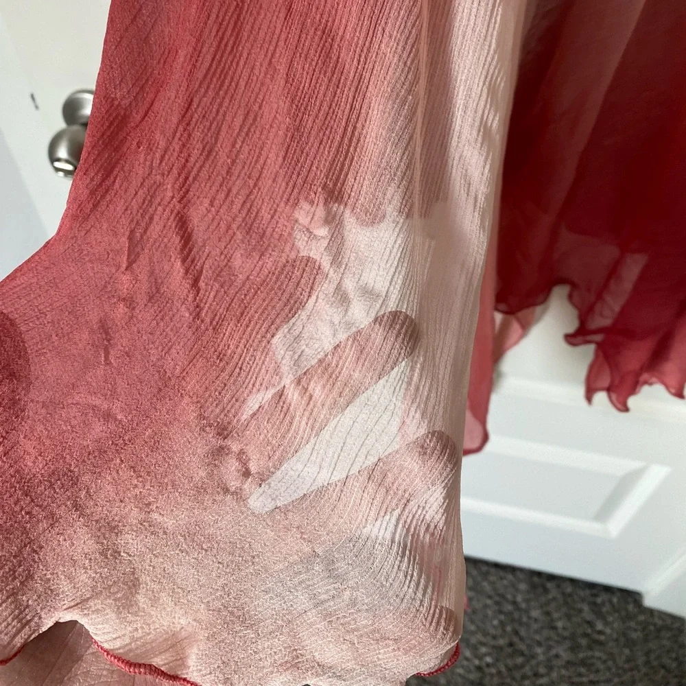 Y2K Beaded Express 100% Silk Fairy Dress - Picture 10 of 11